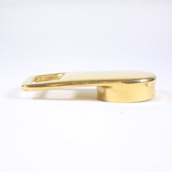 Gold tone bottle opener and cap combo - Picture 4 of 9